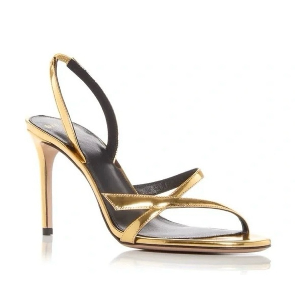 Alexandre Birman Tita 85 Leather Slingback Sandal Women's Size 39.5